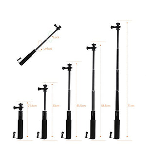 APEMAN SS150 Bastone Selfie Monopiede Telescopico Allungabile per Apeman... - Ilgrandebazar