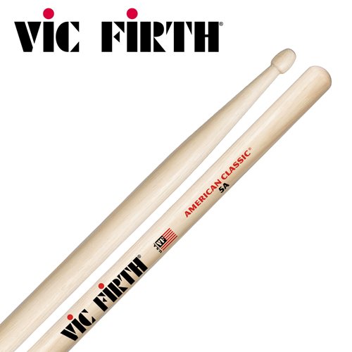 Vic Firth American Classic Hickory 5A natural 5a, Clear