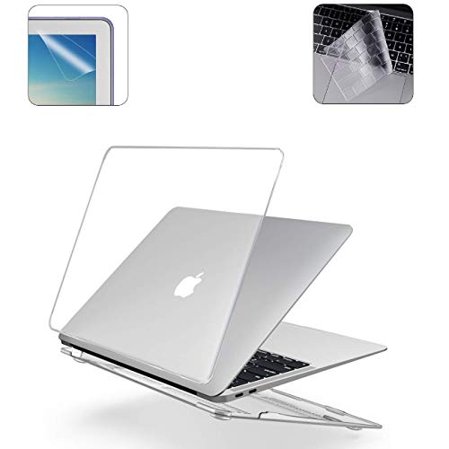 i-Buy Custodia Rigida Compatibile per Air 13 with Retina, Cristallo Chiara