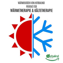 Carica l&#39;immagine nel visualizzatore di Gallery, Cuscino termico con noccioli di ciliegia, 24 x 25 cm, certificato per uso... - Ilgrandebazar