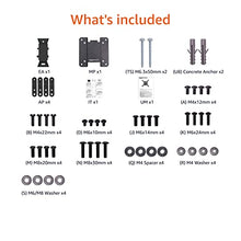 Carica l'immagine nel visualizzatore di Gallery, Amazon Basics, Supporto a parete per TV inclinabile, si adatta a da 12 pollici a 40 pollici e VESA 200 x 200, Nero, da 30.4 cm a 109 cm