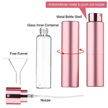 Carica l&#39;immagine nel visualizzatore di Gallery, Atomizzatore Profumo Ricaricabile 20ml Faireach Bottiglia Spray Nero