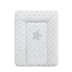 Babycalin Materasso fasciatoio Comfort, motivo Stella, 50 x 70 cm – Grigio