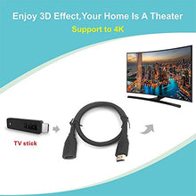 Carica l&#39;immagine nel visualizzatore di Gallery, VCE Cavo prolunga HDMI ad alta velocità maschio femmina 0.45M e Adattatore...