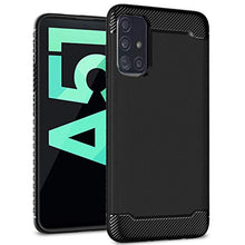 Carica l&#39;immagine nel visualizzatore di Gallery, Ferilinso Cover per Samsung Galaxy A51 Cover, Custodia Protettiva Nero