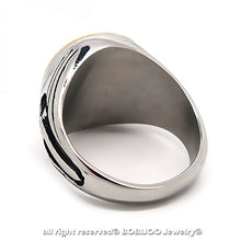 Carica l&#39;immagine nel visualizzatore di Gallery, BOBIJOO JEWELRY - Anello Uomo Templari Vintage Croce Rossa Spada di... - Ilgrandebazar