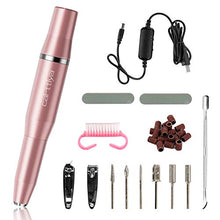 Carica l'immagine nel visualizzatore di Gallery, Fresa Unghie Elettrica, Carttiya Trapano Elettrico per Kit Nail Rosa
