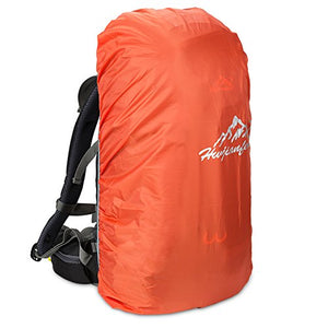 SKYSPER 50L Zaino da Treking, Impermeabile con Copertura della Nero