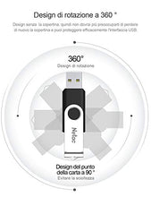 Carica l'immagine nel visualizzatore di Gallery, Netac 64G Chiavetta USB 3.0，Rotazione a 360 ° Pen Drive，USB 64 GB, 3.0