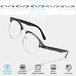 Cyxus Vetri filtro luce blu, Occhiali anti cefalea Classico Nero - Ilgrandebazar