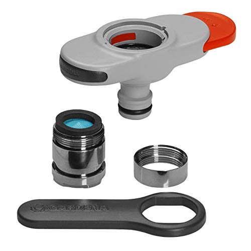 Gardena G1821020 Adattatore per Rubinetti Interni con Chiave di Montaggio,...