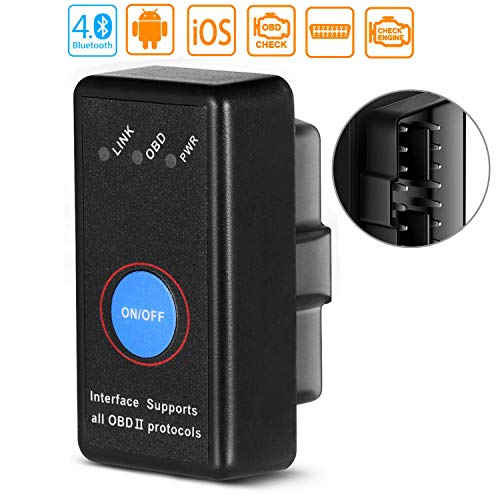 OBD2 Bluetooth 4.0, Smaier OBDII Nuova Versione Diagnosi per Auto, Mini... - Ilgrandebazar