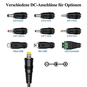 [Versione] PChero 30W Adattatore di Alimentazione AC/DC Universale include...
