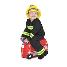 Carica l&#39;immagine nel visualizzatore di Gallery, Trunki Valigia Cavalcabile Per Bambini: Il Pompiero Pompiere Frank (Rosso)