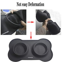 Carica l'immagine nel visualizzatore di Gallery, Cadosoigh Ciotole per Cani Gatti in Acciaio Inox con Tappetino Silicone...