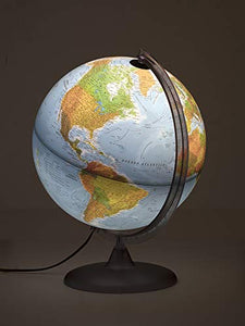 Tecnodidattica- Mappamondo Atmosphere B2, Luminoso, Girevole, cartografia... - Ilgrandebazar