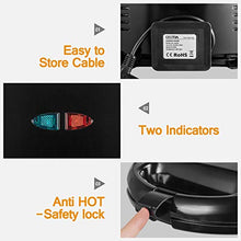 Carica l&#39;immagine nel visualizzatore di Gallery, Tostiera Sandwich Maker, Piastra Per Toast 2 Posti, Sandwichmaker