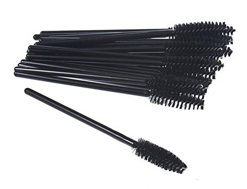 Dermastil - Scovolini per ciglia, 100 pezzi, spazzolini sopracciglia,...