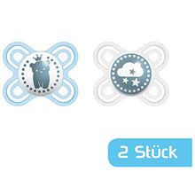 Carica l&#39;immagine nel visualizzatore di Gallery, MAM Perfect Start 70584711 - Ciuccio in silicone, 0-2 mesi, previene le... - Ilgrandebazar