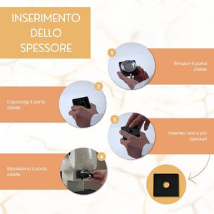 3 Guarnizioni ricambi per macchina caffè didiesse frog + 3 spessori originali