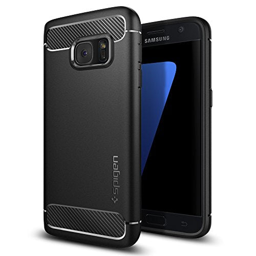 Spigen 555CS20007, Custodia protettiva in TPU con design fibra di carbonio... - Ilgrandebazar