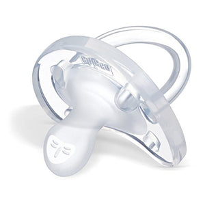 Chicco 00073011320000 Succhietto Gommotto Physio 0-6 Mesi, Trasparente - Ilgrandebazar