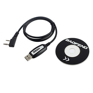 ESYNiC USB Cavo Programmazione con Software CD Driver for Walkie... - Ilgrandebazar