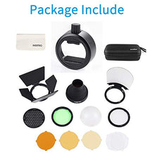 Carica l&#39;immagine nel visualizzatore di Gallery, Godox AK-R1 Kit di accessori con adattatore S-R1 testa rotonda per flash...