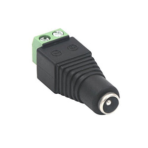 VCE 6 paia di connettori alimentazione DC maschio femmina 5,5 mm x 2,1 mm...