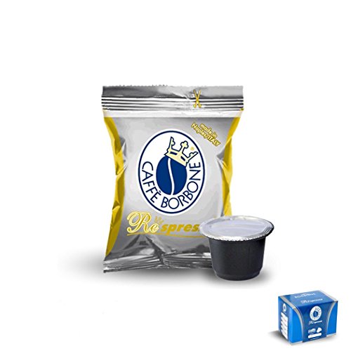 100 Cialde Capsule Caffe' Borbone Compatibili Nespresso Respresso Miscela Oro - Ilgrandebazar