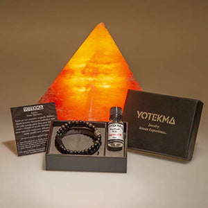 Yotekma Bracciale Uomo Essenza Aromaterapia Vera Pelle Naturale, Pietra... - Ilgrandebazar