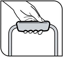 Carica l&#39;immagine nel visualizzatore di Gallery, GIMI Flexi Carrello Portaspesa, Portata 30 kg, Telaio Richiudibile, Argento