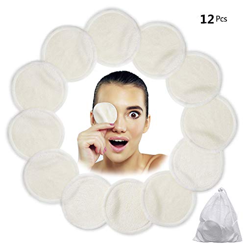 dischetti struccanti riutilizzabili, Love77 bianco - Ilgrandebazar