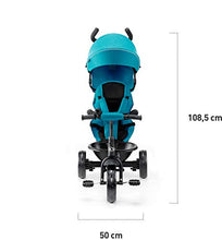 Carica l&#39;immagine nel visualizzatore di Gallery, Kinderkraft Triciclo ASTON, Bicicletta, Passeggino con Maniglione, Grigio