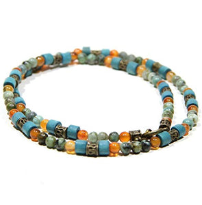 Collana CHNA04 Turchese per uomini e donne - Ilgrandebazar