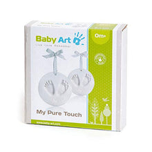 Carica l&#39;immagine nel visualizzatore di Gallery, Baby Art My Pure Touch Kit Impronta per Calco Mani e Piedi del Shiny Vibes