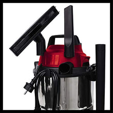 Carica l&#39;immagine nel visualizzatore di Gallery, Einhell TC-VC 1812 S Aspiratutto Solidi/Liquidi, 1250 W, 80 Decibel, Rosso,... - Ilgrandebazar
