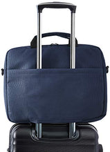 Carica l&#39;immagine nel visualizzatore di Gallery, AmazonBasics, cartella da ufficio, per laptop 38, blu navy Blu