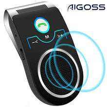 Carica l&#39;immagine nel visualizzatore di Gallery, Aigoss Vivavoce Bluetooth Car Kit per Chiamate Viva Voce GPS e Musica...