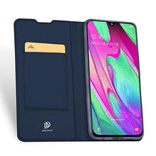 Carica l&#39;immagine nel visualizzatore di Gallery, DUX DUCIS Cover Samsung Galaxy A40, Flip Caso Pelle PU con [Funzione Blu - Ilgrandebazar