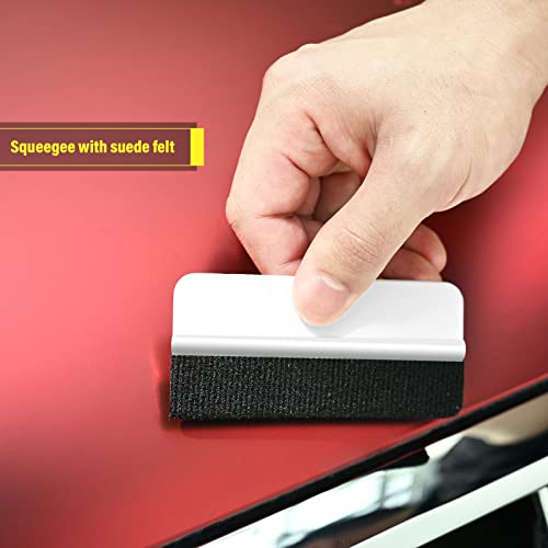 Kit Applicazione Pellicola Vinile Per Auto - Con Spatole, Taglierini E Lame Per Wrapping Fai Da Te - Foto 8