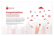 Carica l&#39;immagine nel visualizzatore di Gallery, Red Pocket Mobile Premio di 30 Giorni Piano telefonico prepagato alcun...