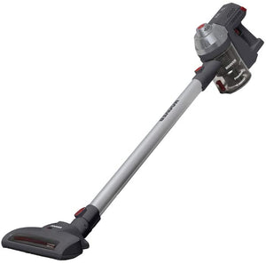 Hoover FD22G Scopa Ricaricabile 2 in 1 Freedom, senza sacchetto, Autonomia fino a 25 minuti, Serbatoio da 0.7 litri, 76 dB, Grigio Perlato
