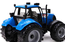 Carica l'immagine nel visualizzatore di Gallery, Trattore agricolo motorizzato con attrito 22cm x 12cm ToylandⓇ Cofano Blu