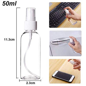 Contenitori spray vuoti da 50 ml, flaconi 50 ml * 6, Spray Vuoto 6*50ml