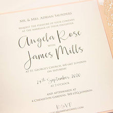 Carica l&#39;immagine nel visualizzatore di Gallery, 50 CARTE CONFEZIONE Carta pesca brillante con busta partecipazioni... - Ilgrandebazar