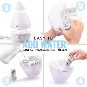 InnoBeta Waterdrop 2,4Liter Umidificatori Ambiente, Umidificatore - Ilgrandebazar