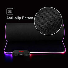 Carica l'immagine nel visualizzatore di Gallery, havit Tappetino Mouse Gaming XXL RGB Mousepad 800 * 300 * XXL(800x300x4mm)