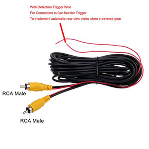 Cocar Auto Cavo RCA Audio Video 2 x 10 m / 20FT per 10M CABLE