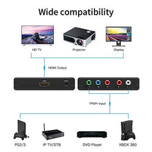 Carica l&#39;immagine nel visualizzatore di Gallery, RGB a HDMI Convertitore, Portta YPbPr Component + R L a / Converter
